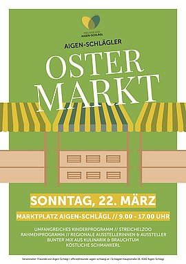 Flyer Aigen Schlägler Ostermarkt © Freunde von Aigen Schlägl