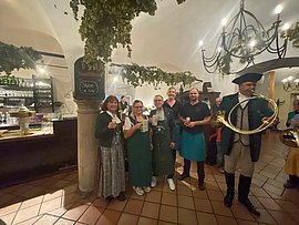 Bockbieranstich in der Schlossbrauerei Weinberg © TVB Mühlviertel | Just