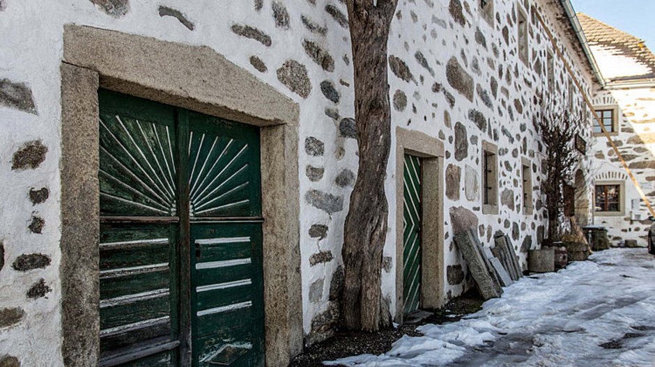 Foto: Mühlviertel Marken GmbH/Enzenhofer: Das Kulturwirtshaus Pammer im typisch Mühlviertler Steinbloß-Stil. Das Bild zeigt das Kulturwirtshaus Pammer im typisch Mühlviertler Steinbloß-Stil.